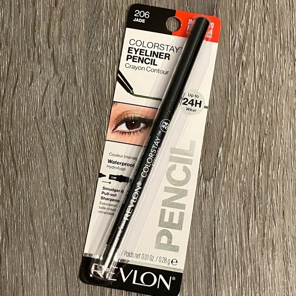 Revlon ColorStay Waterproof Eyeliner, Jade 206, 0.01 oz